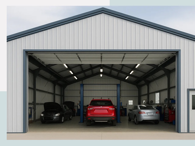 Ангары из сэндвич панелей от 616 руб. в Еманжелинск