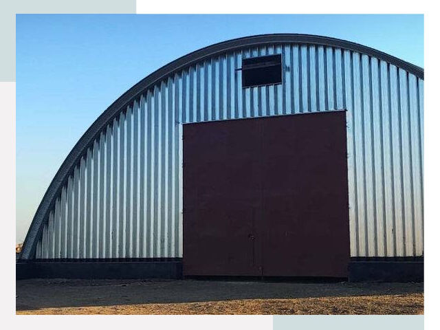 Бескаркасные ангары в Еманжелинске