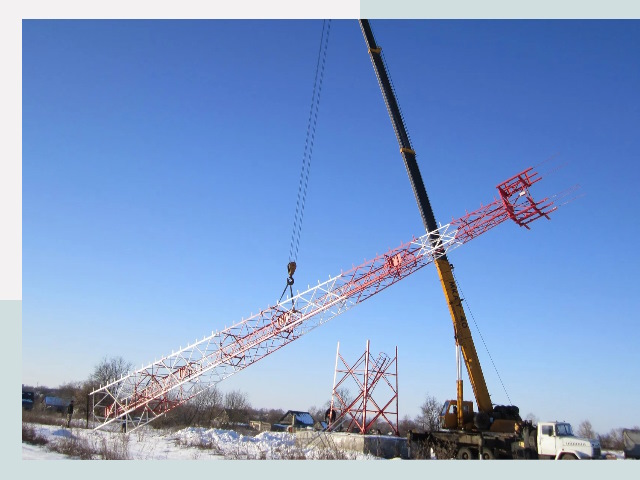 Строительство башен связи в Еманжелинске от 616 руб.