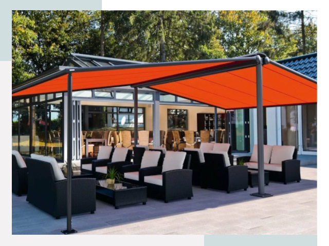 Навесы для кафе и ресторанов в Еманжелинске