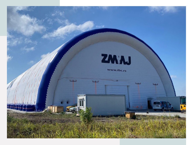 Брендирование ангаров в Еманжелинске