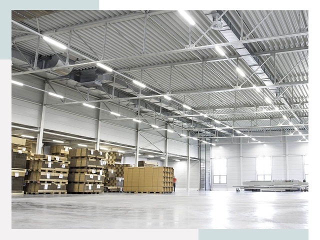 Освещение ангаров в Еманжелинске