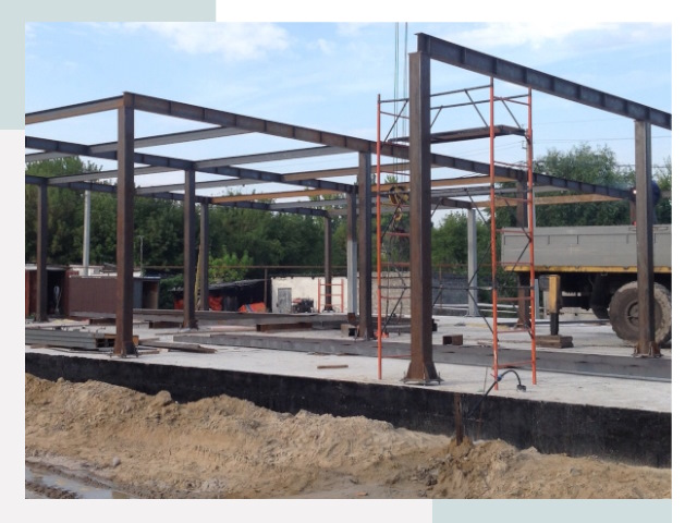 Фундамент для ангаров в Еманжелинске