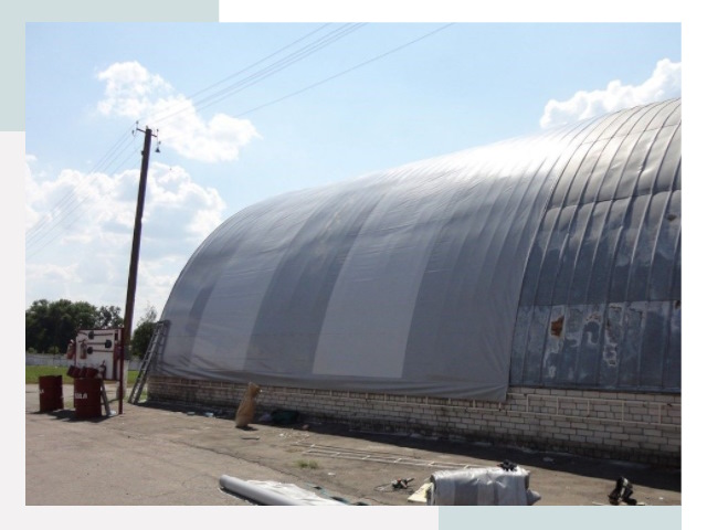 Ремонт ангаров в Еманжелинске