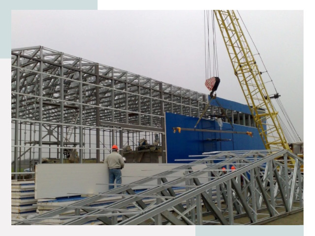 Монтаж ангаров в Еманжелинске