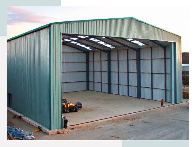 Строительство ангаров в Еманжелинске